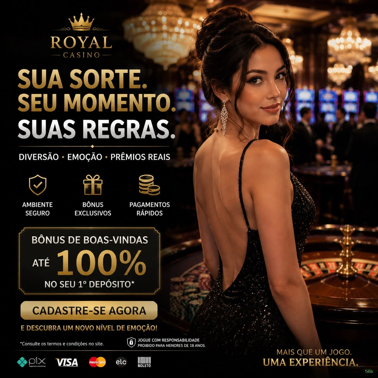 Slots online da 56b com jackpots progressivos
